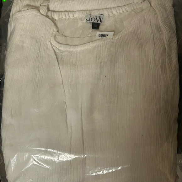 NWT/Cream tiered summer Dress - Picture 2 of 6